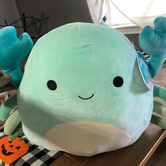 mint crab squishmallow
